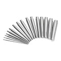 Professional Stainless Steel Ear Stretching Taper Set – 12 Pcs (Ø2mm to Ø25mm)